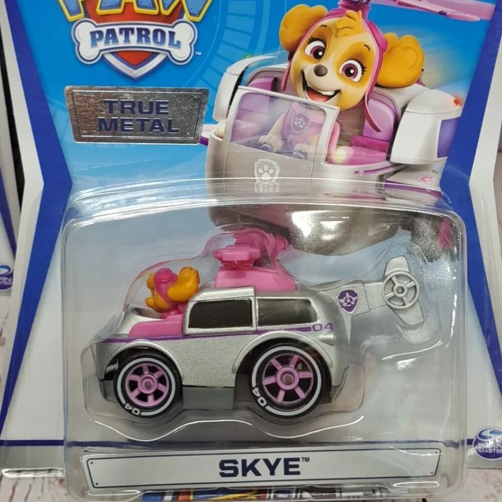 Paw Patrol True Metal Cars Full Set of 6-Chase Marshall Rubble Zuma Rocky Skye - Picture 5 of 8